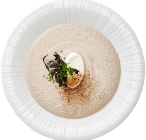 Mushroom Cream Soup with Boletus Whipped Cream - Light meals - Recipes | Vindija