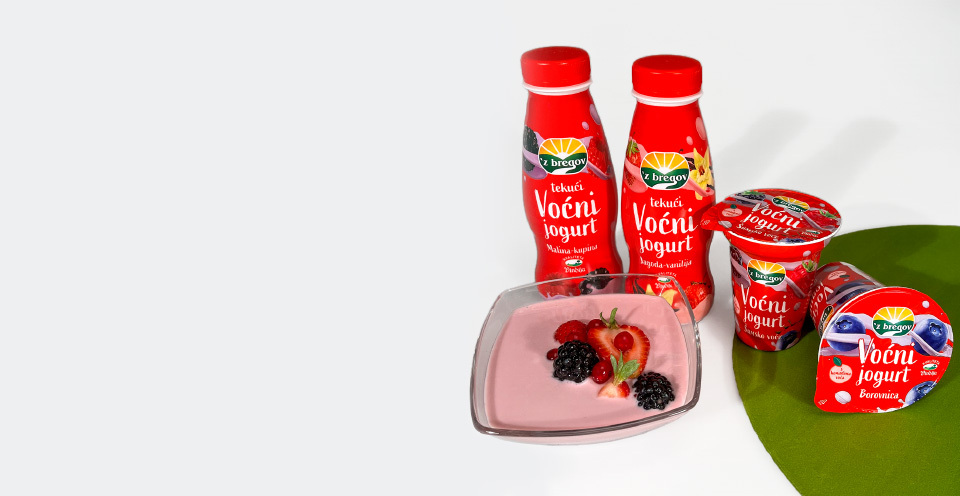 Fruit yoghurts